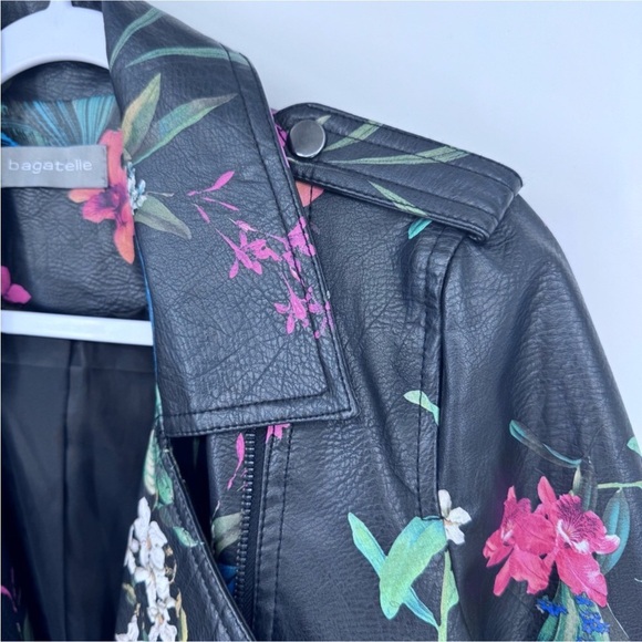 EUC Bagatelle Floral Moto Jacket - Picture 6 of 12